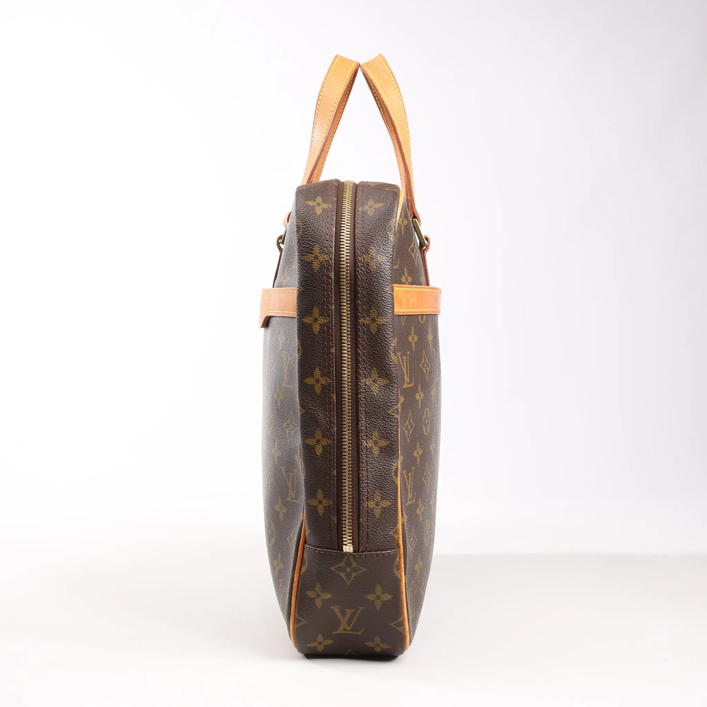 Louis Vuitton Monogram Porte Documents Pegase Handbag M53343