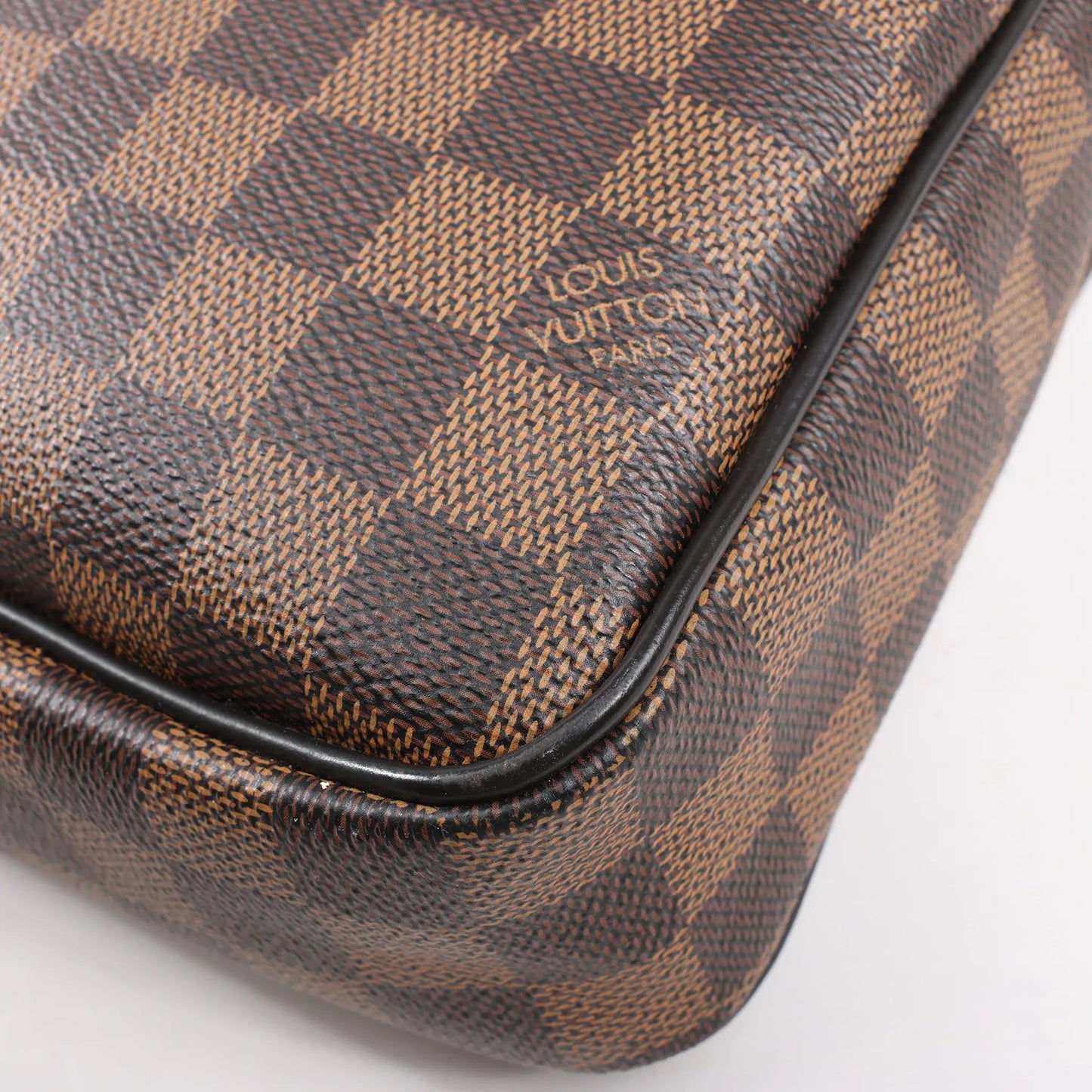 Louis Vuitton Damier Ebene Porte Documents Voyages Handbag in Brown N41466
