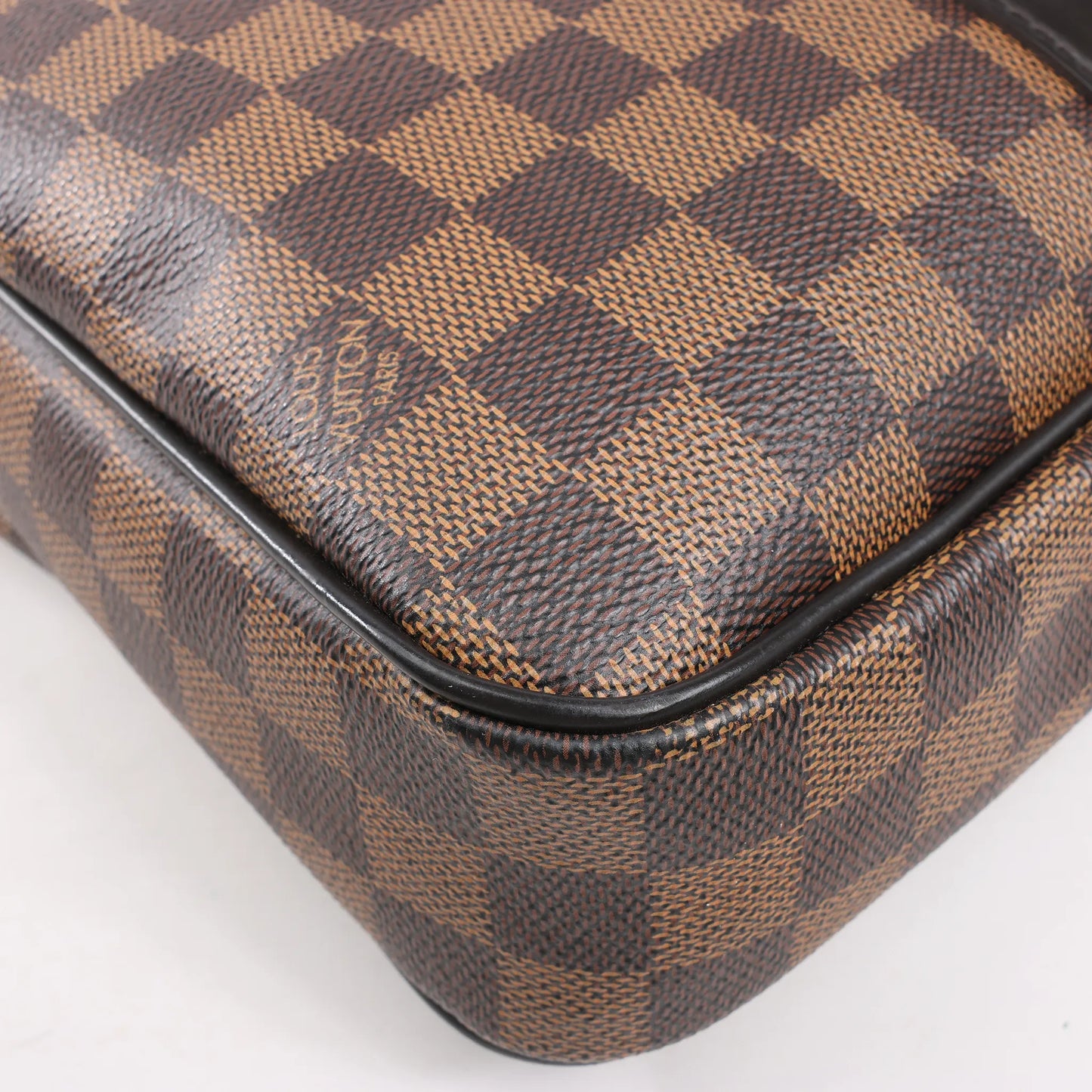 Louis Vuitton Damier Ebene Porte Documents Voyages Handbag in Brown N41466