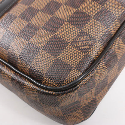 Louis Vuitton Damier Ebene Porte Documents Voyages Handbag in Brown N41466