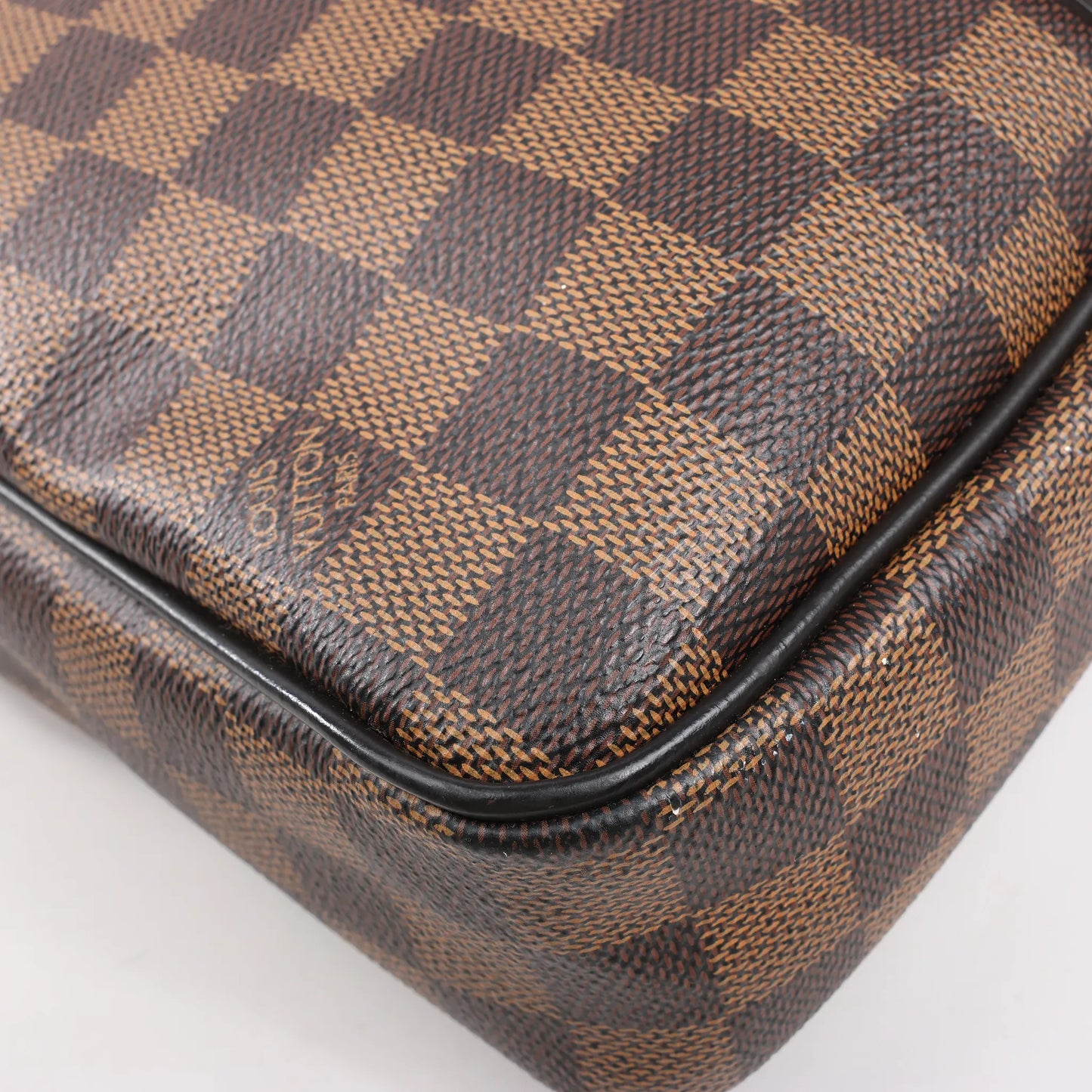 Louis Vuitton Damier Ebene Porte Documents Voyages Handbag in Brown N41466