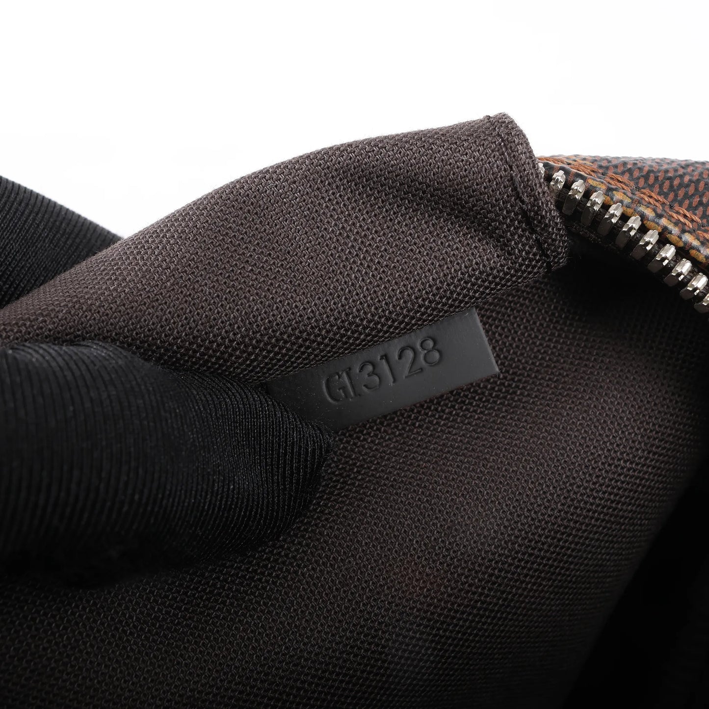 Louis Vuitton Damier Ebene Porte Documents Voyages Handbag in Brown N41466