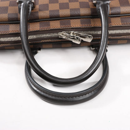 Louis Vuitton Damier Ebene Porte Documents Voyages Handbag in Brown N41466