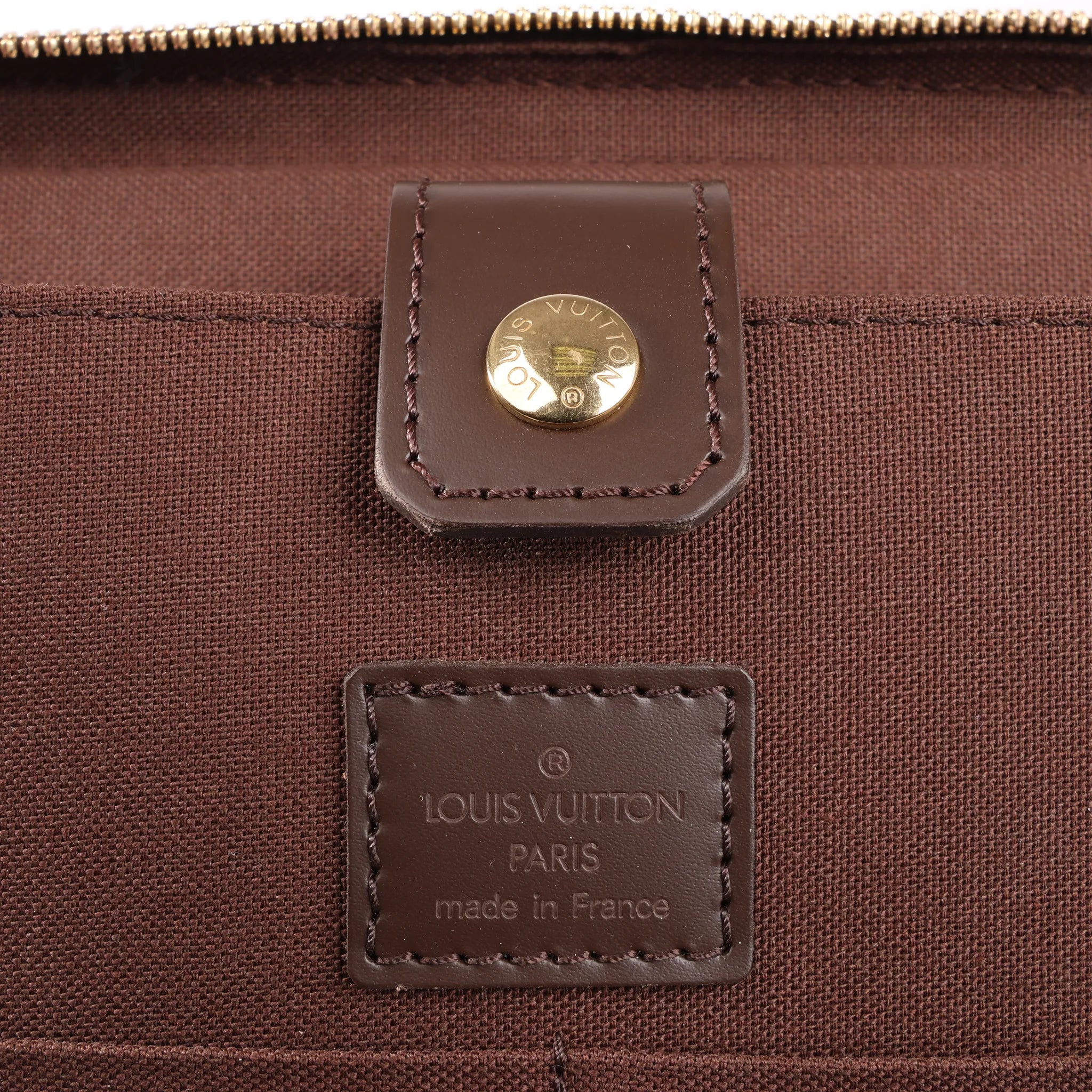 Louis Vuitton Damier Ebene Porto Ordino Tours Sabana 2Way Shoulder Bag N53355