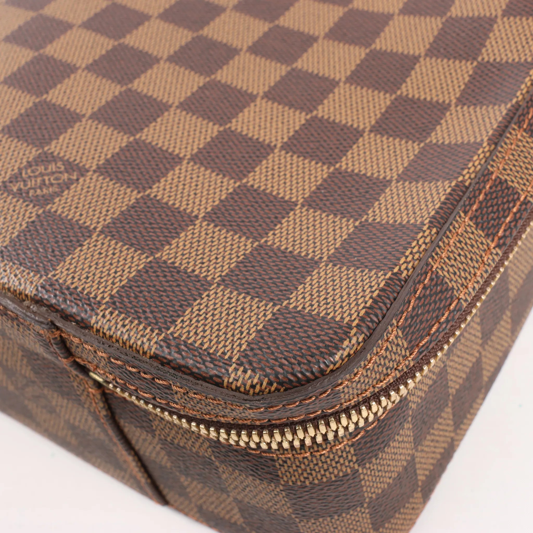 Louis Vuitton Damier Ebene Porto Ordino Tours Sabana 2Way Shoulder Bag N53355
