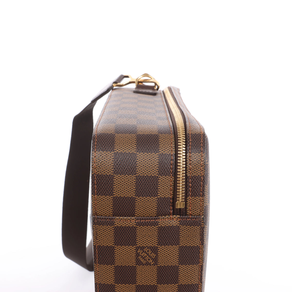 Louis Vuitton Damier Ebene Porto Ordino Tours Sabana 2Way Bolso De Hombro N53355