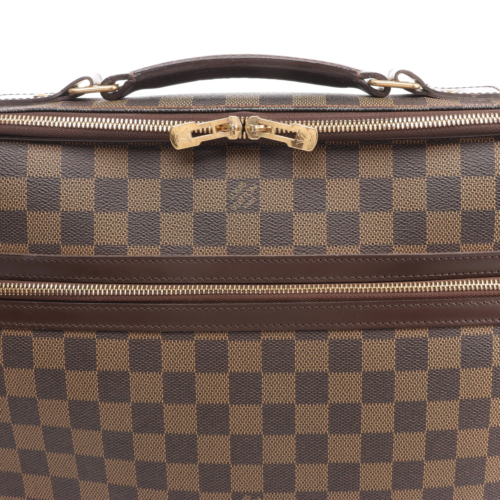 Louis Vuitton Porto Ordino Tours Sabana Damier Ebene 2Way Shoulder Bag in Brown N58020