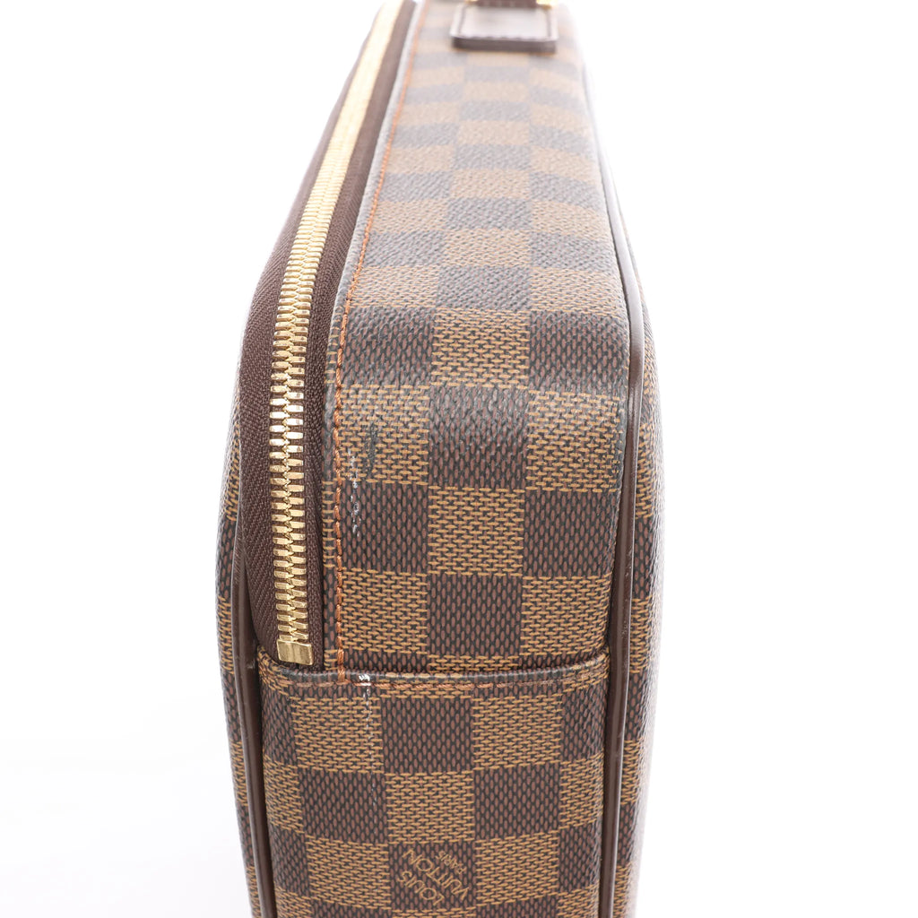 Louis Vuitton Porto Ordino Tours Sabana Damier Ebene 2Way Shoulder Bag in Brown N58020