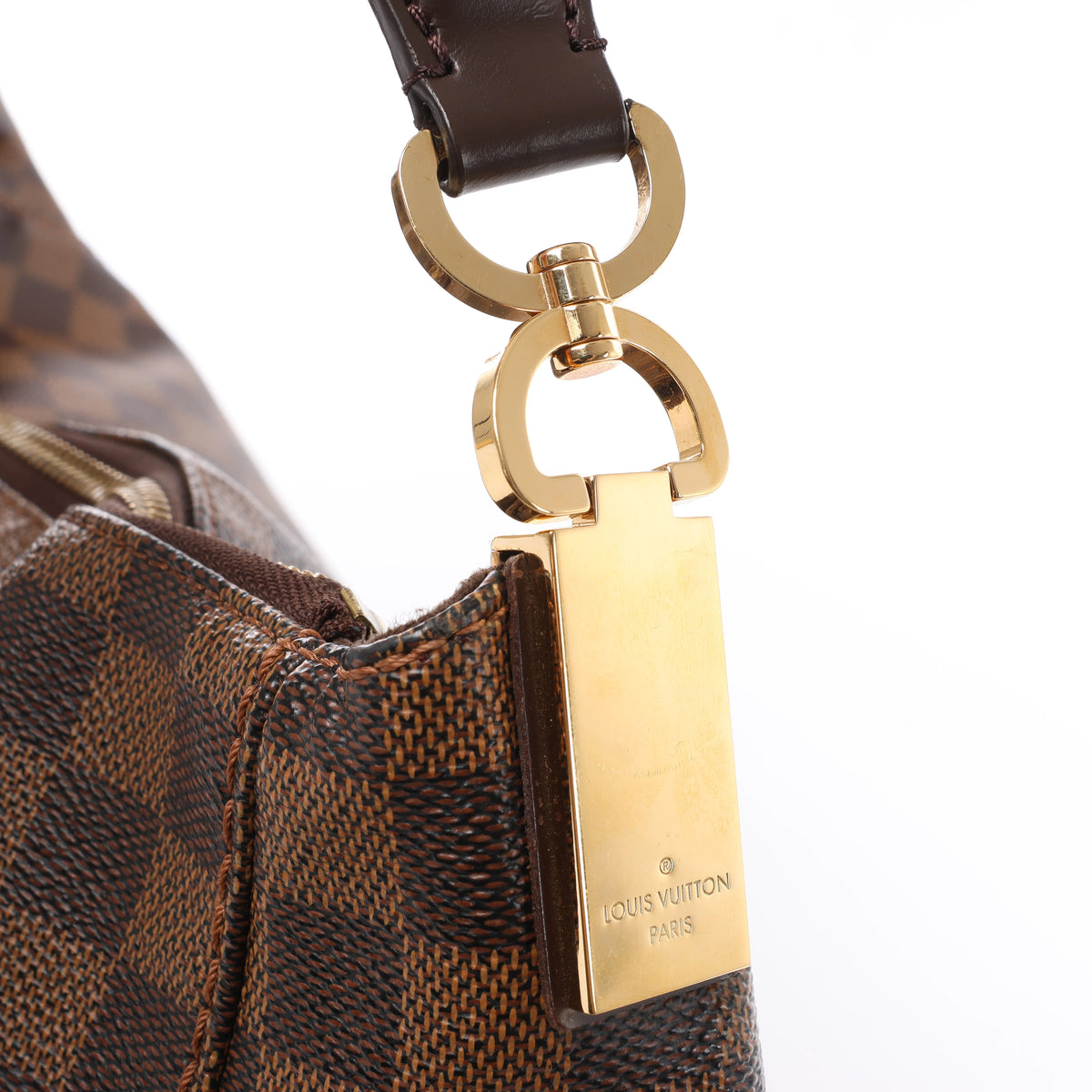 Louis Vuitton Portobello GM Damier Ebene Shoulder Bag in Brown N41185