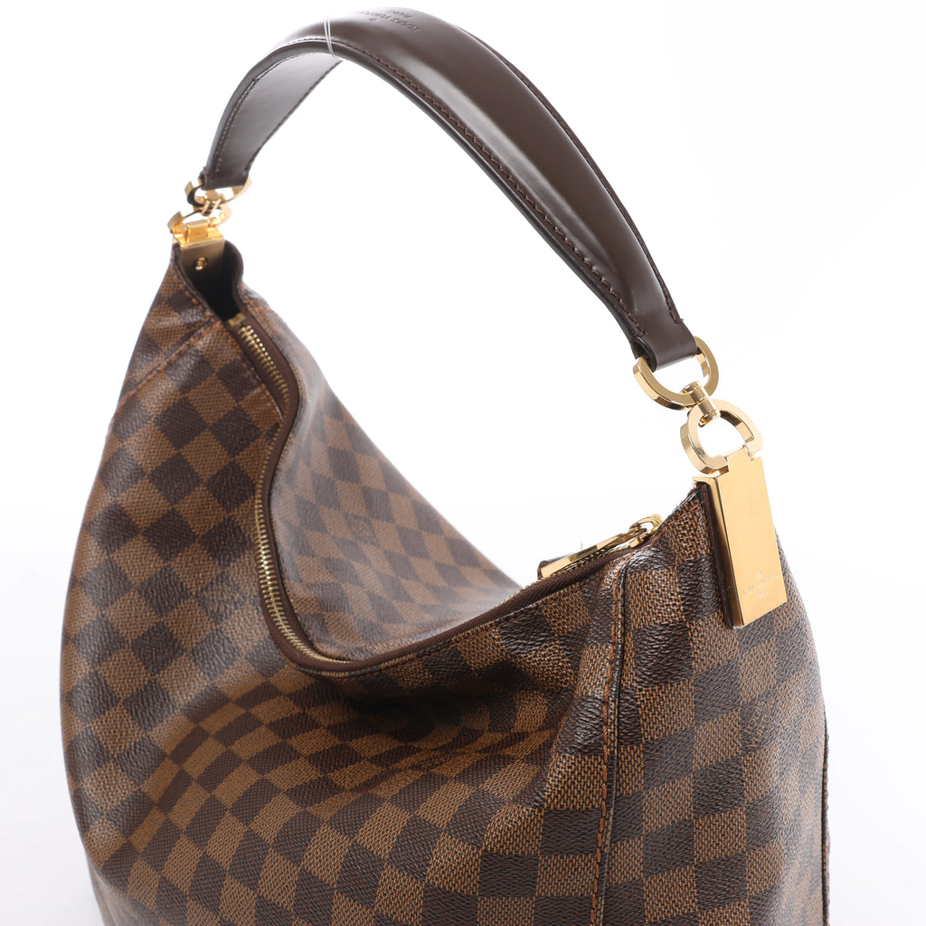 Louis Vuitton Portobello GM Damier Ebene Shoulder Bag in Brown N41185