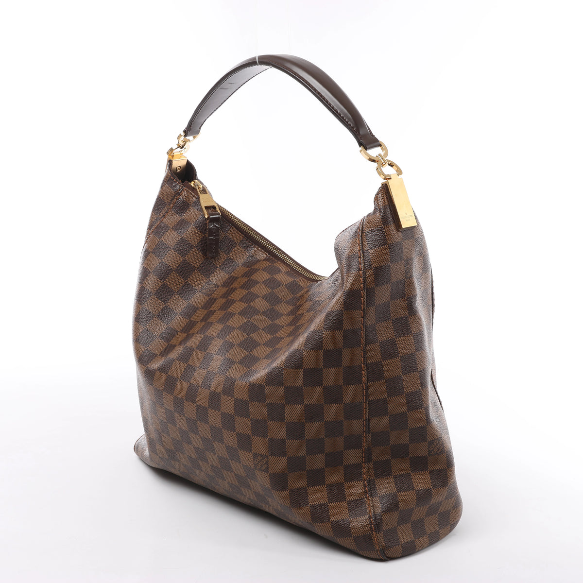 Louis Vuitton Portobello GM Damier Ebene Shoulder Bag in Brown N41185
