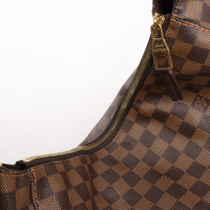 Louis Vuitton Damier Ebene Portobello GM Shoulder Bag in Brown N41185