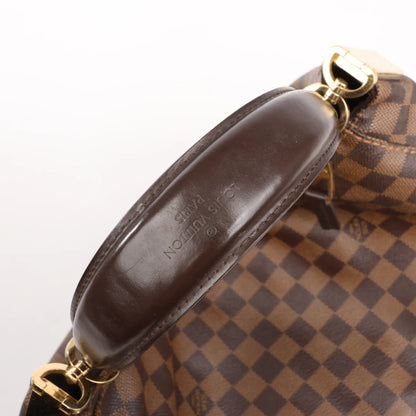 Louis Vuitton Damier Ebene Portobello GM Shoulder Bag in Brown N41185