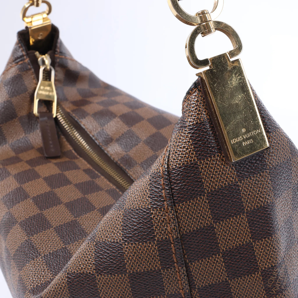 Louis Vuitton Portobello PM Damier Ebene Shoulder Bag in Brown N41184