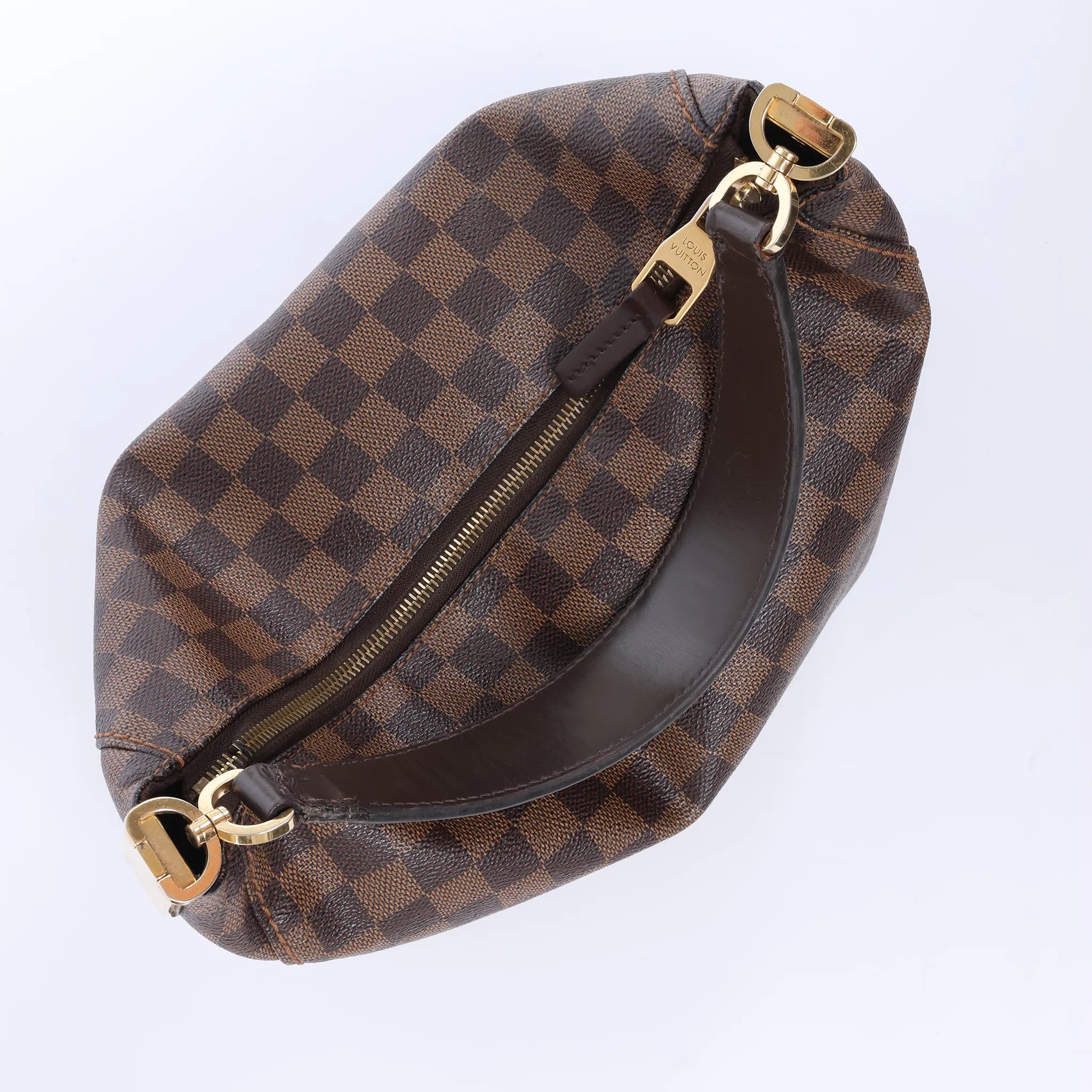 Louis Vuitton Portobello PM Damier Ebene Shoulder Bag in Brown N41184
