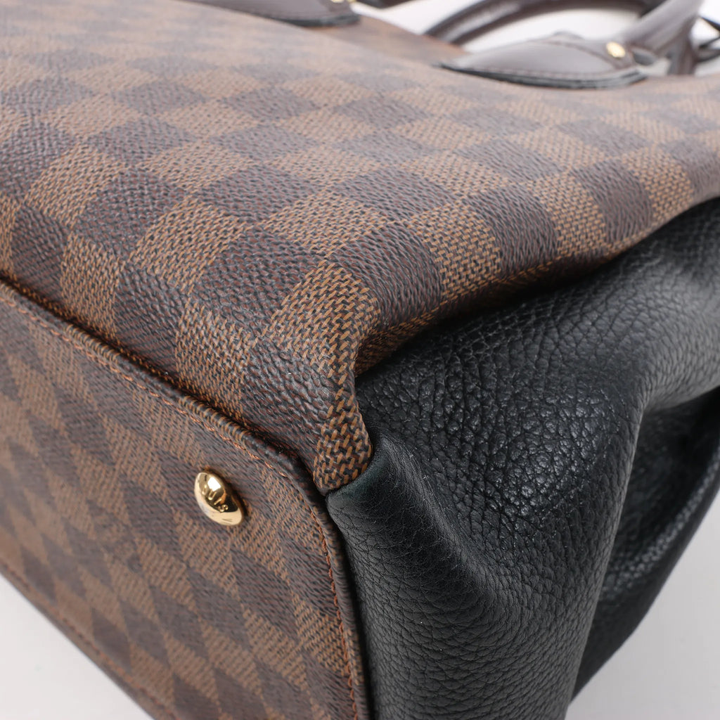 Louis Vuitton Damier Ebene Portofeuil-Normandy 2Way Handbag N41487