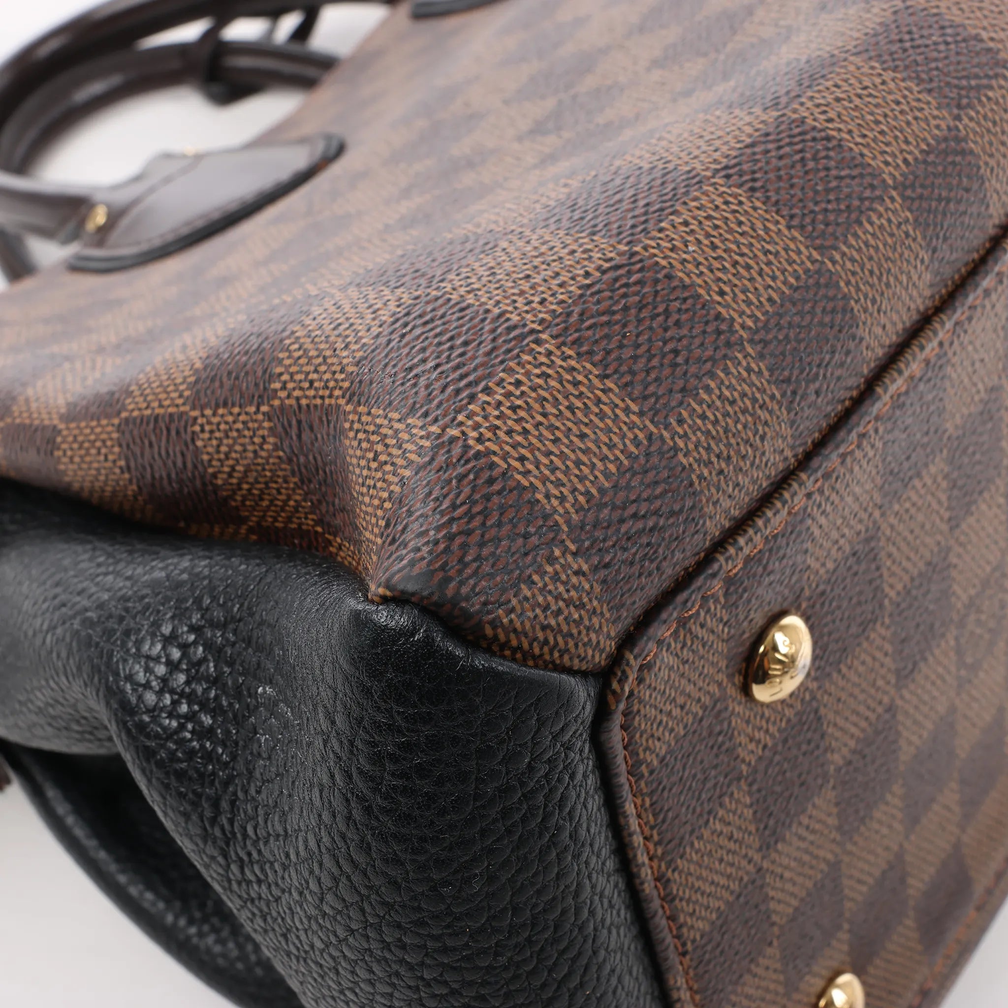 Louis Vuitton Damier Ebene Portofeuil-Normandy 2Way Handbag N41487