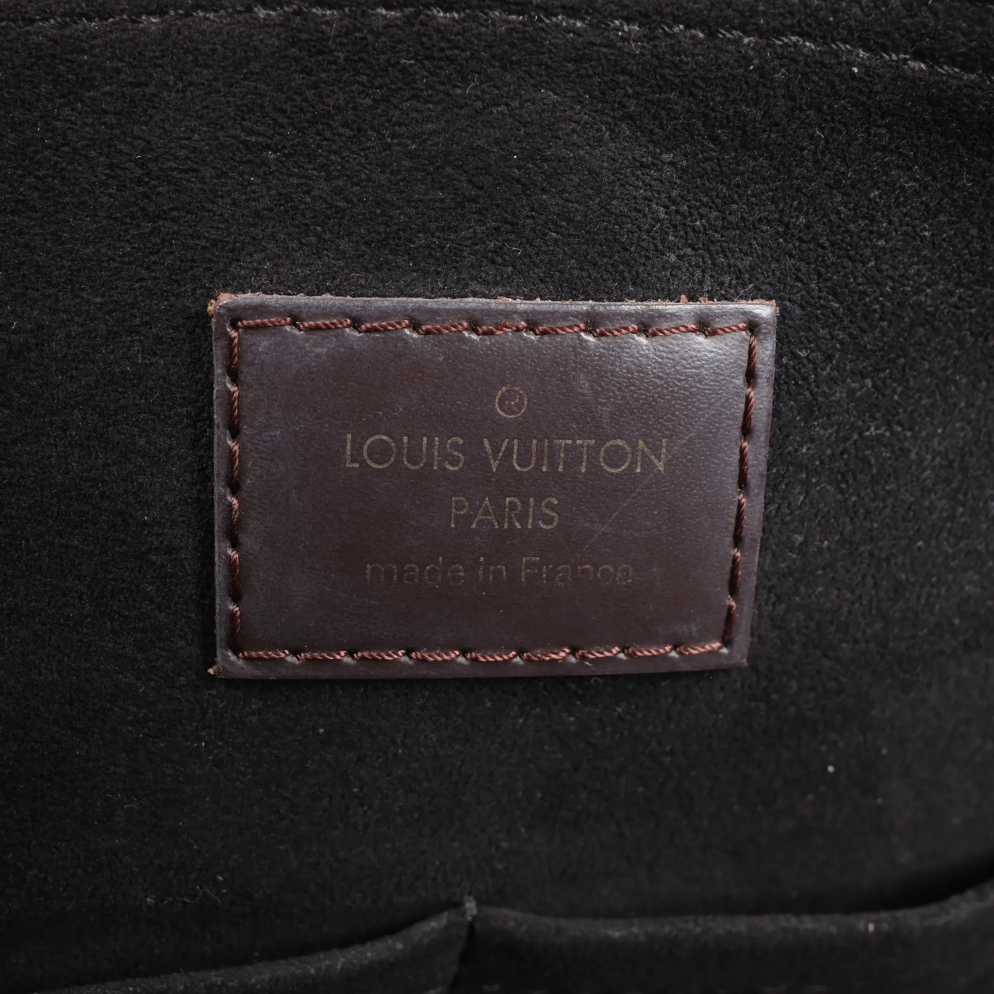 Louis Vuitton Damier Ebene Portofeuil-Normandy 2Way Handbag N41487