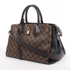 Louis Vuitton Damier Ebene Portofeuil-Normandy 2Way Handbag N41487