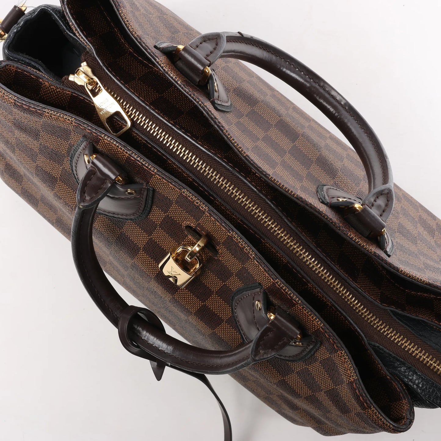 Louis Vuitton Damier Ebene Portofeuil-Normandie 2Way Sac à main N41487