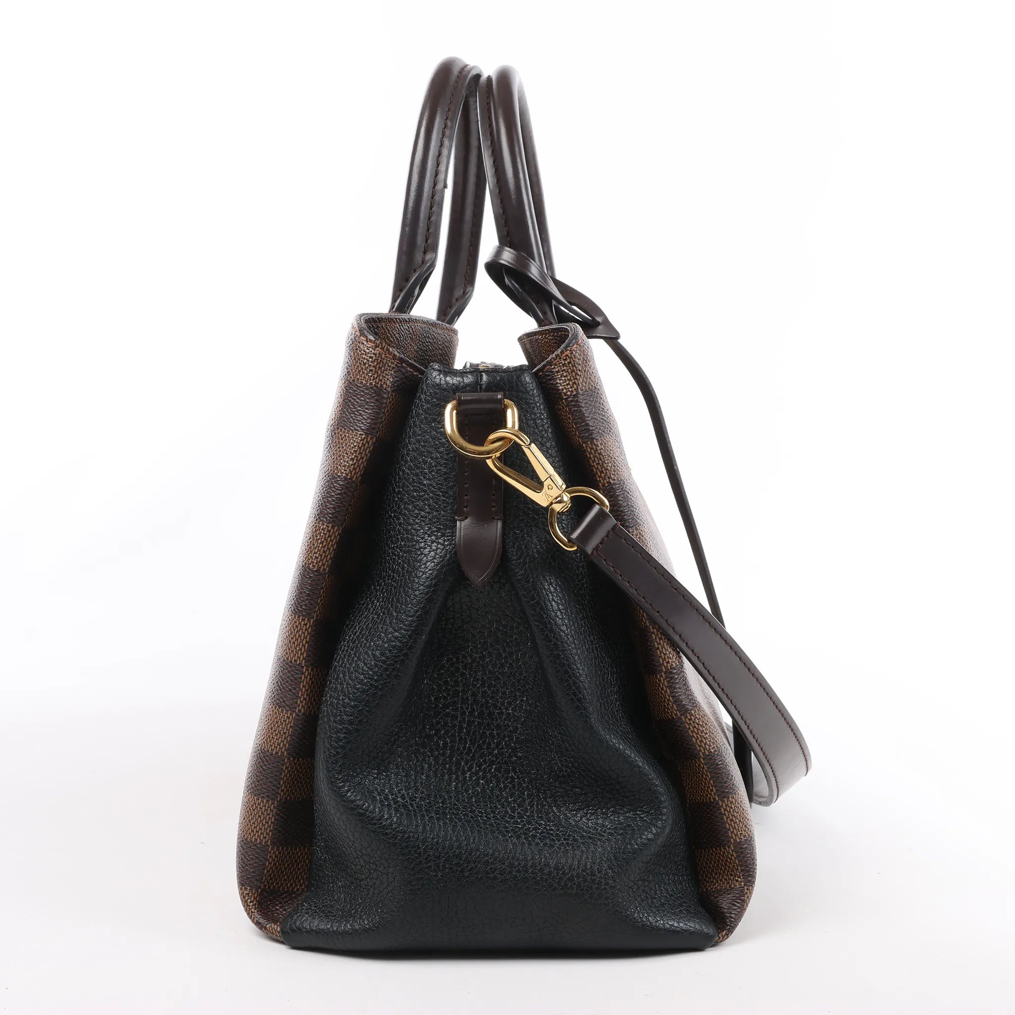 Louis Vuitton Damier Ebene Portofeuil-Normandy 2Way Handbag N41487