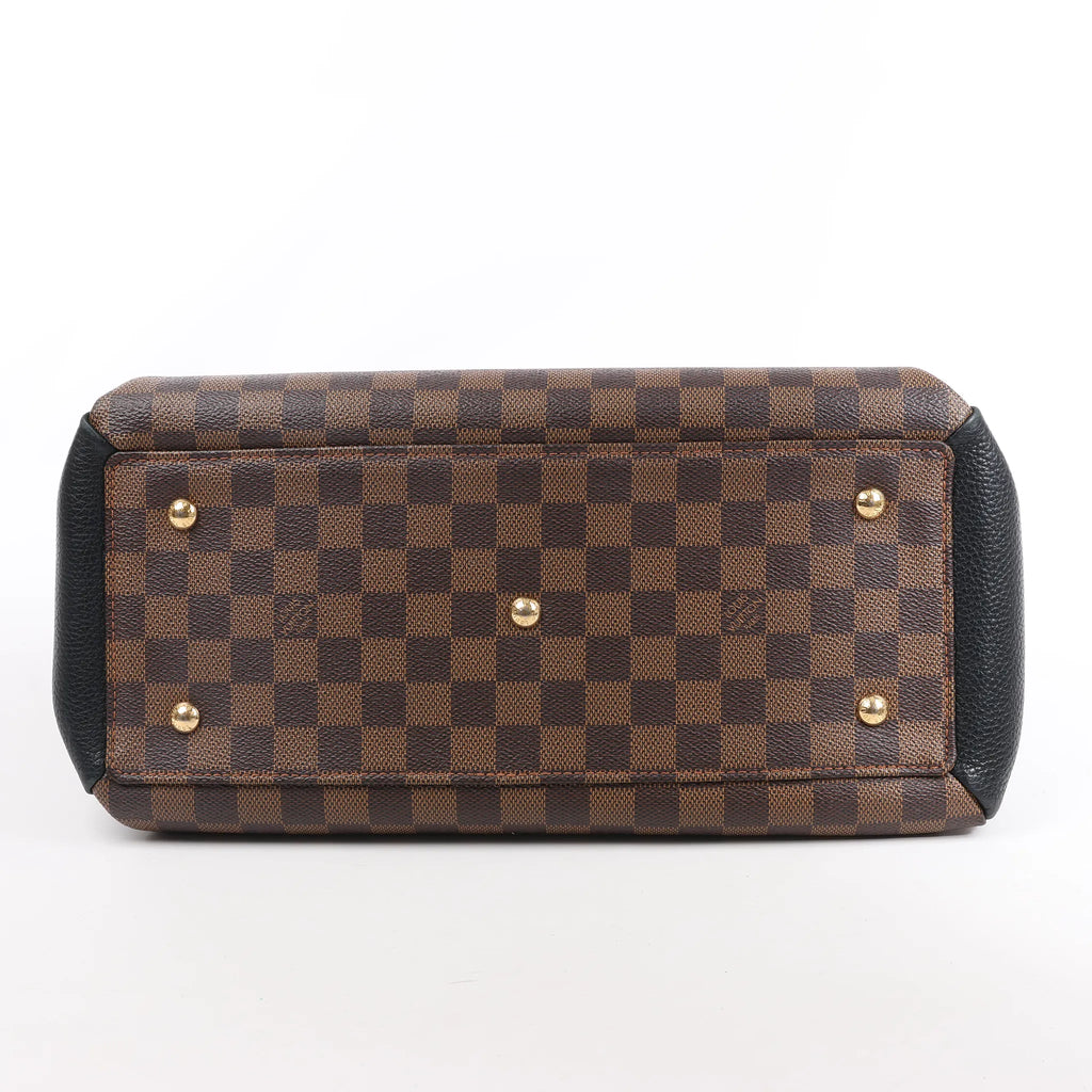Louis Vuitton Damier Ebene Portofeuil-Normandy 2Way Handbag N41487