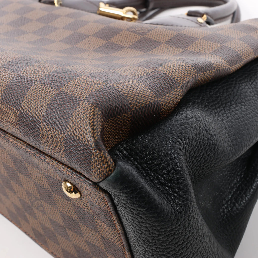 Louis Vuitton Damier Ebene Portofeuil-Normandy 2Way Handbag N41487
