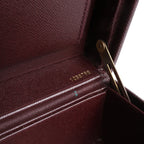 Louis Vuitton President Taiga Leather Handbag in Purple M30006