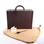 Louis Vuitton President Taiga Leather Handbag in Purple M30006