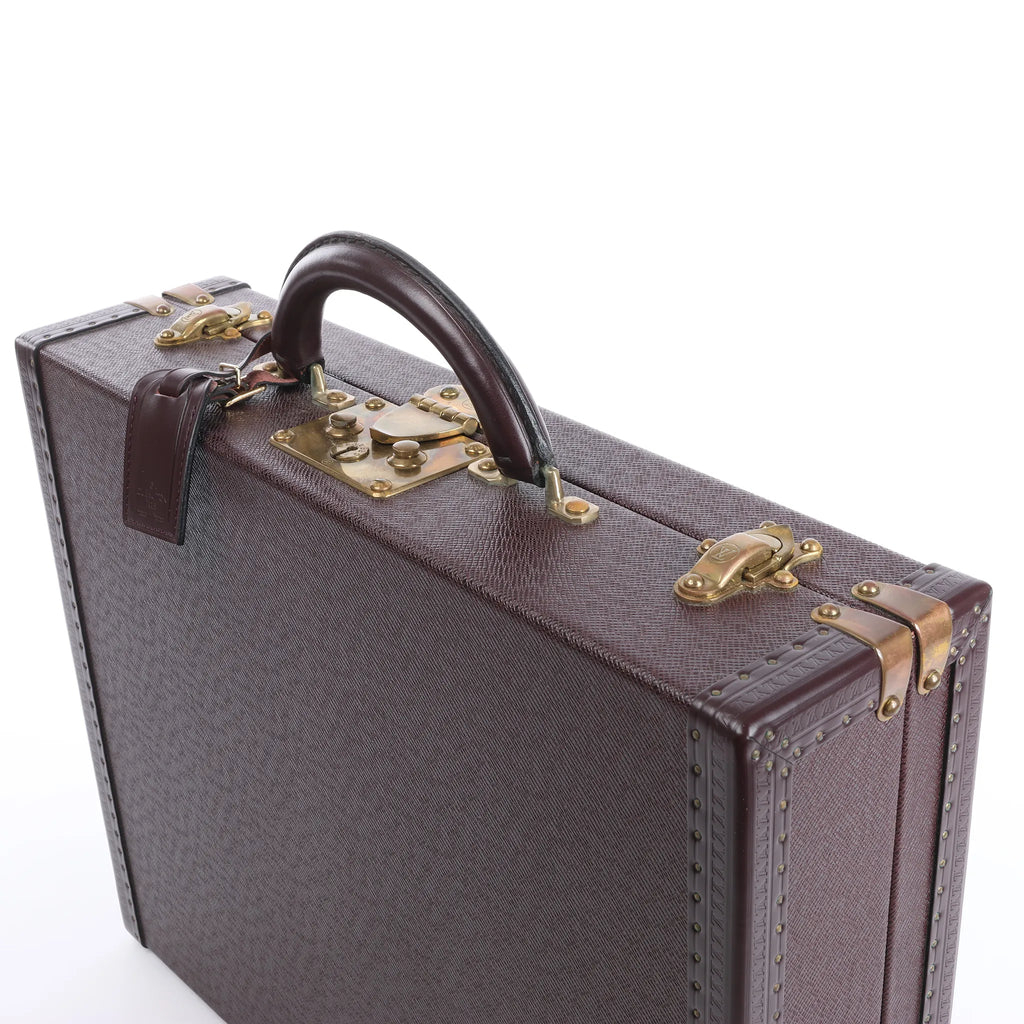 Louis Vuitton President Taiga Leather Handbag in Purple M30006