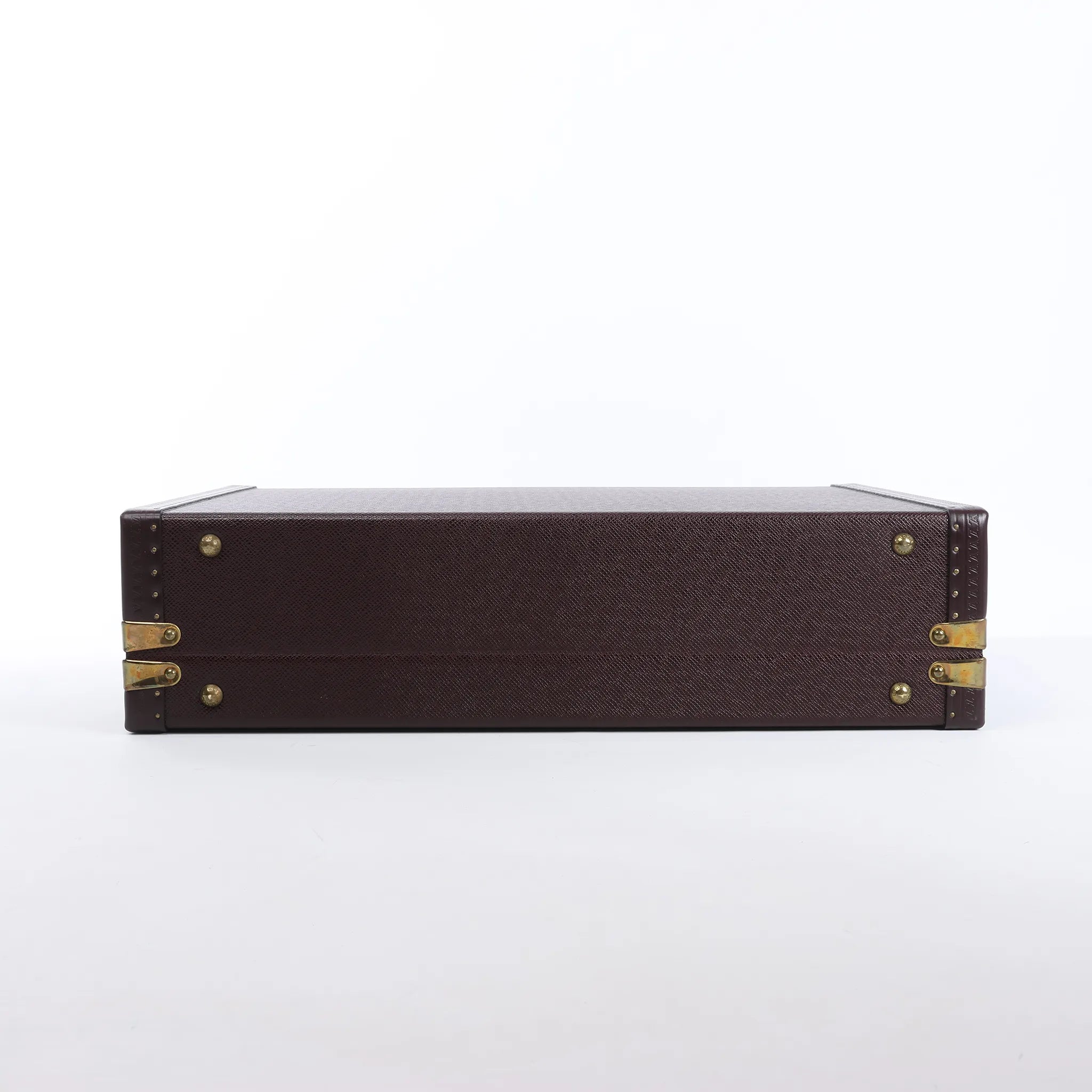 Louis Vuitton President Taiga Leather Handbag in Purple M30006