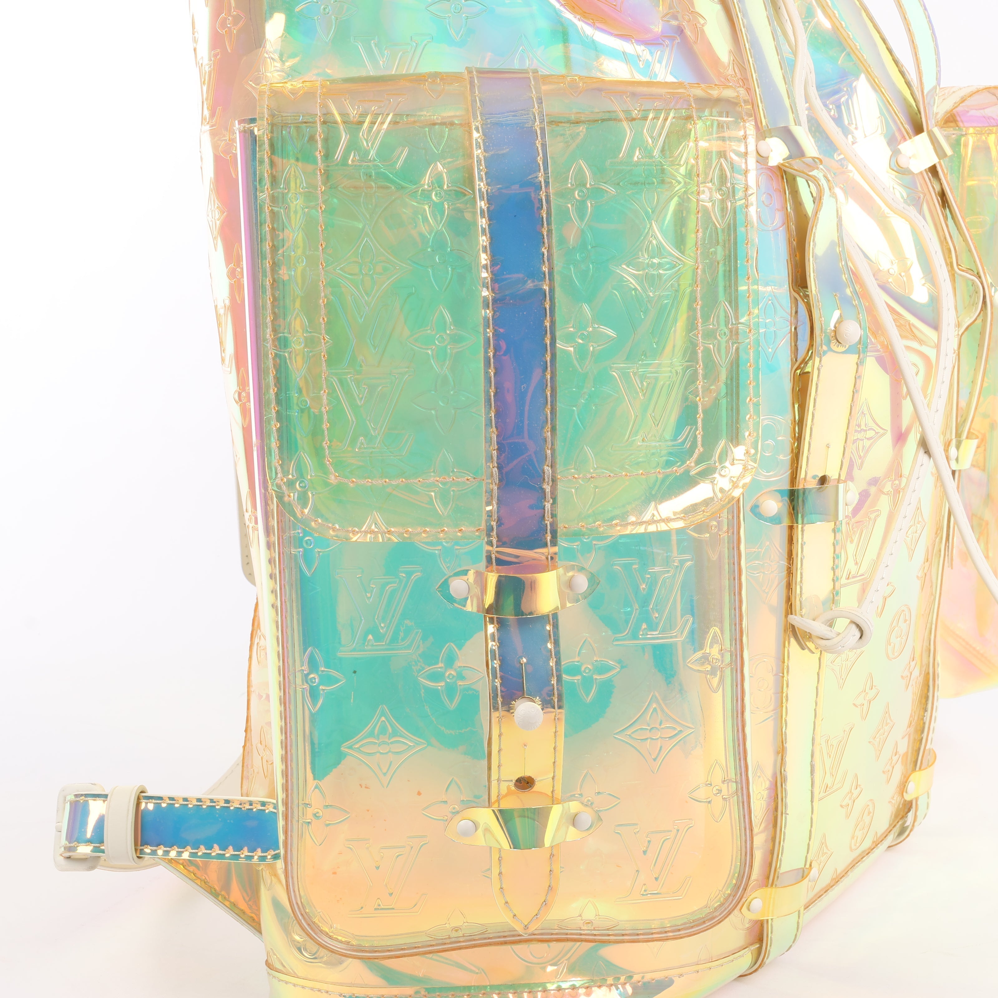 Louis Vuitton Monogram Prism Christopher GM Backpack M44766
