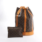 Louis Vuitton Randonnée GM Monogram Canvas Shoulder Bag in Brown M42244