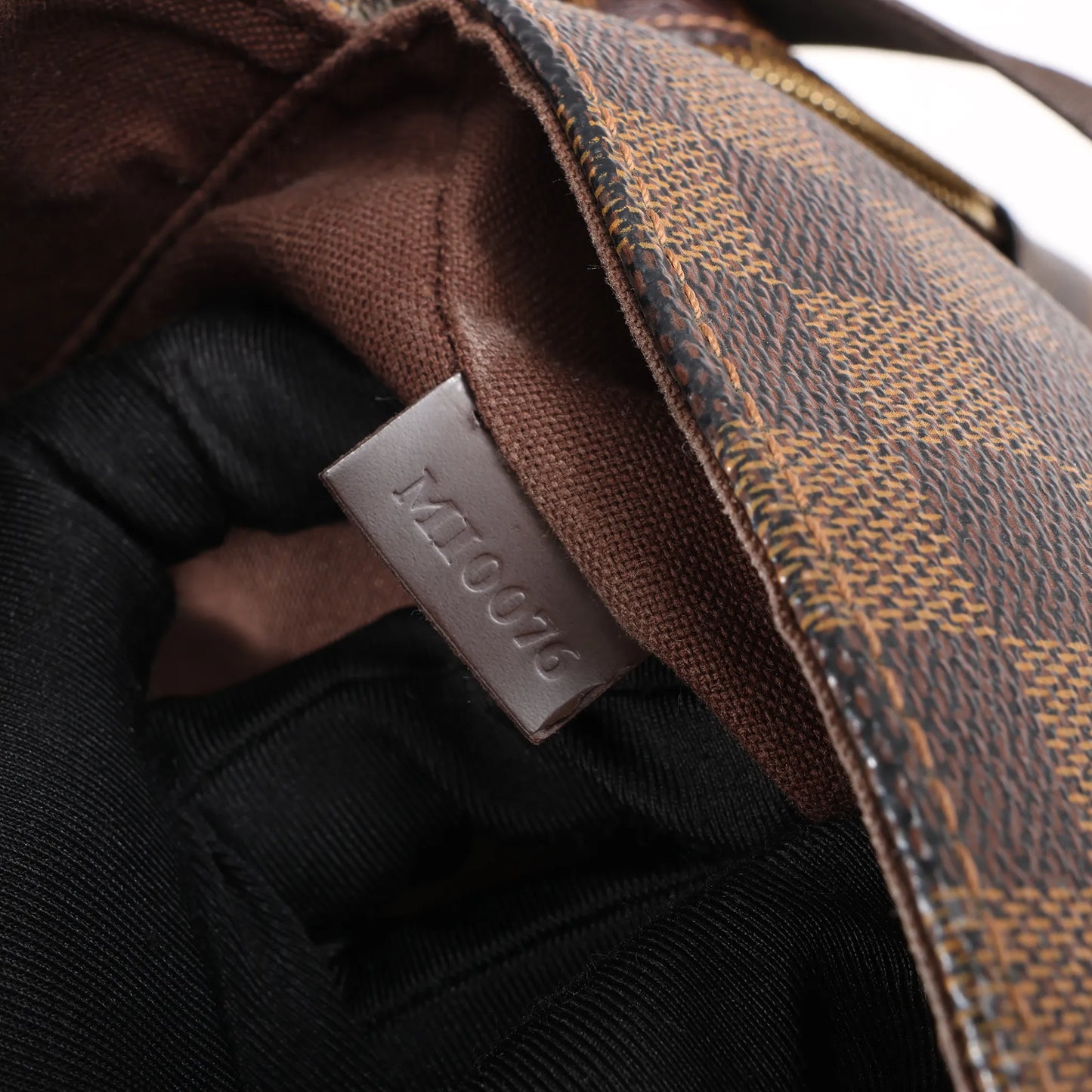 Louis Vuitton Damier Ebene Reporter Melville Crossbody Bag in Brown N51126