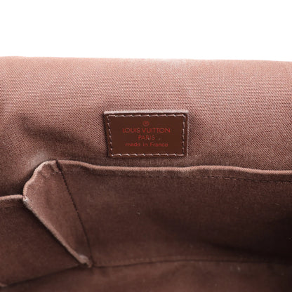 Louis Vuitton Damier Ebene Reporter Melville Crossbody Bag in Brown N51126