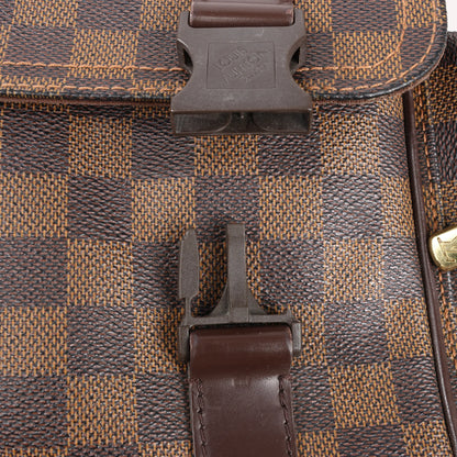 Louis Vuitton Damier Ebene Reporter Melville Crossbody Bag in Brown N51126