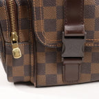 Louis Vuitton Damier Ebene Reporter Melville Crossbody Bag in Brown N51126