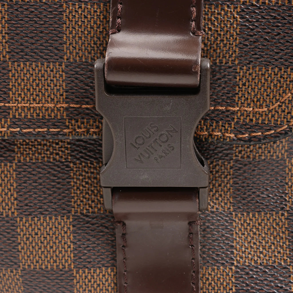 Louis Vuitton Damier Ebene Reporter Melville Crossbody Bag in Brown N51126