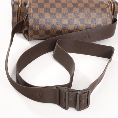 Louis Vuitton Damier Ebene Reporter Melville Crossbody Bag in Brown N51126