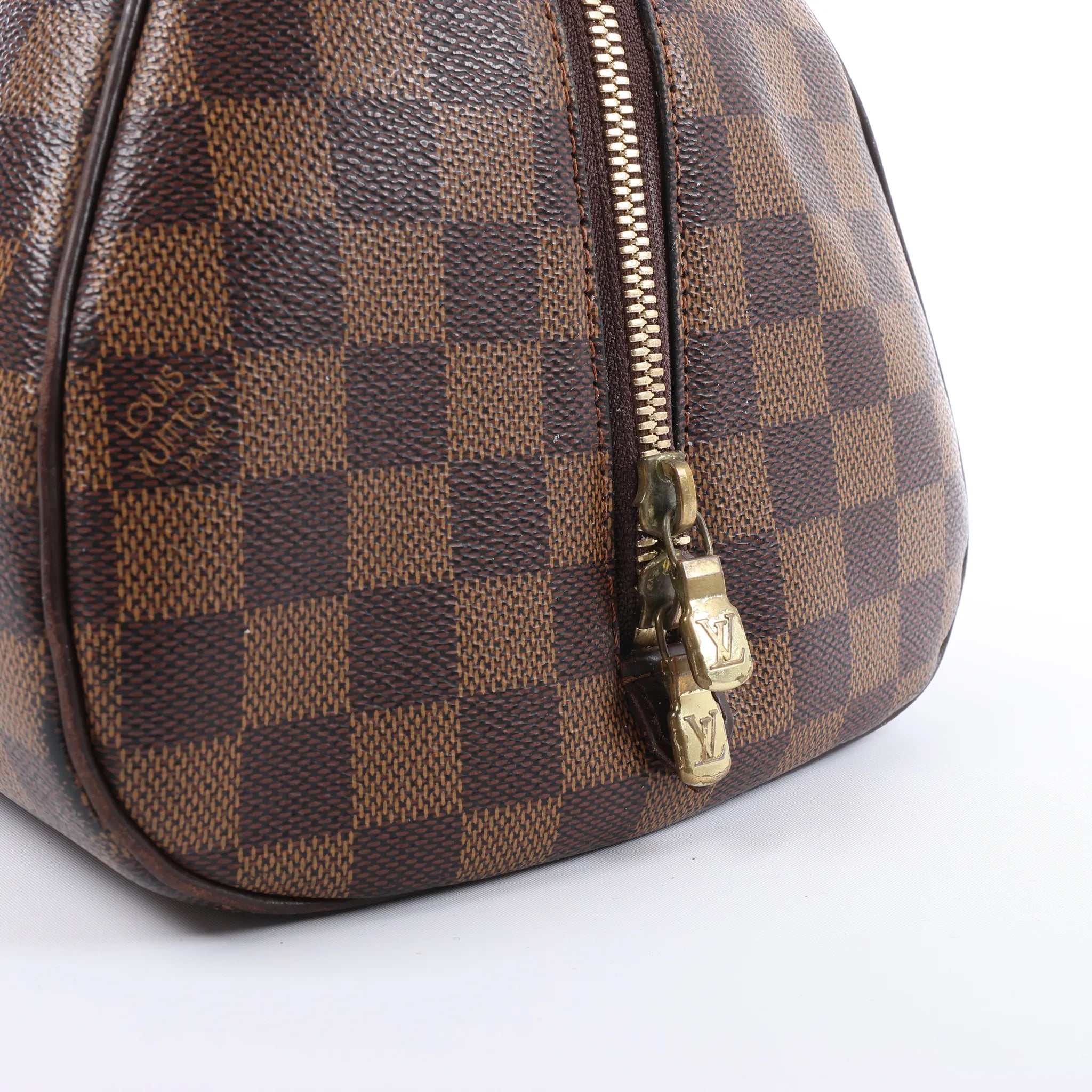 Louis Vuitton Ribera MM Damier Ebene Handbag in Brown N41434