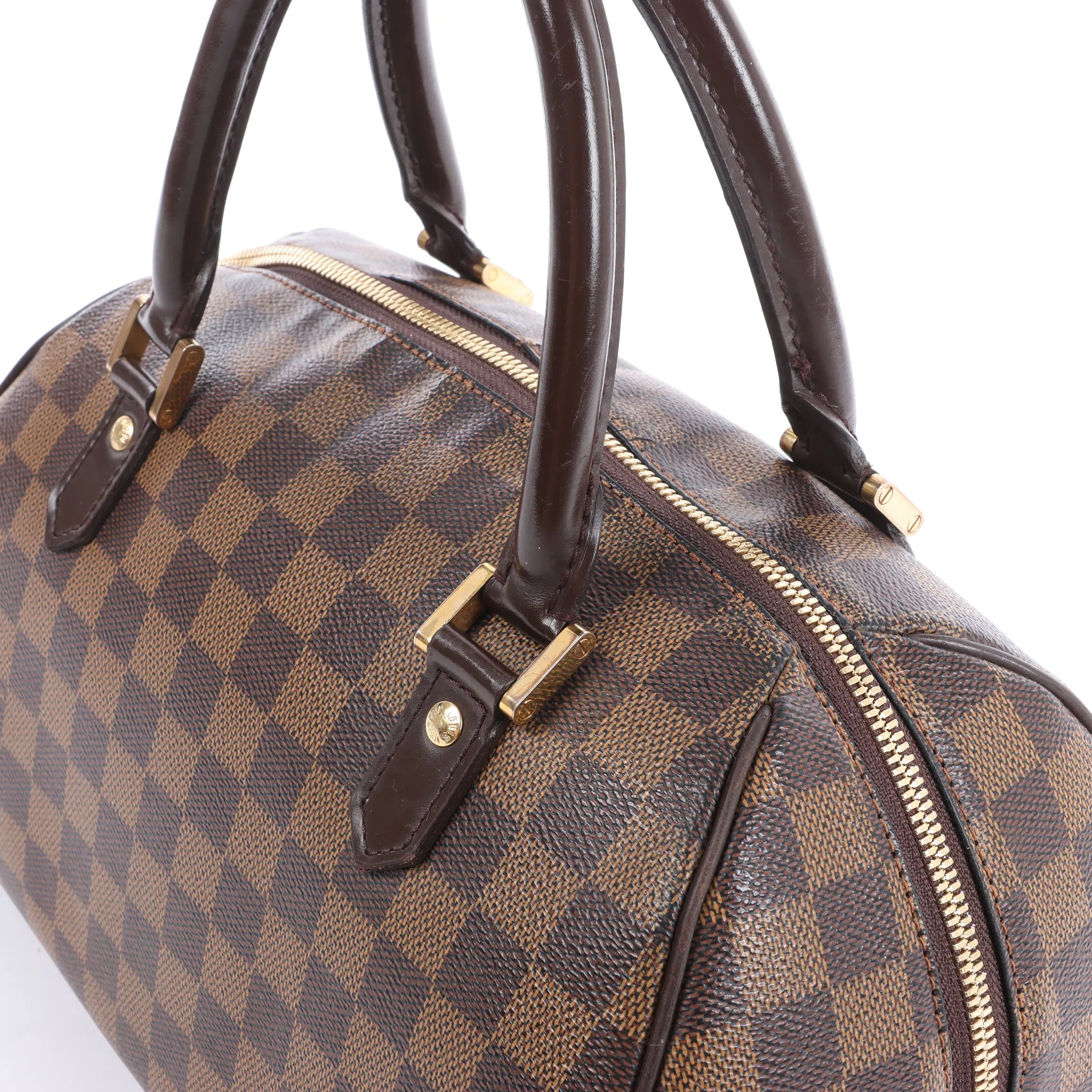 Louis Vuitton Ribera MM Damier Ebene Handbag in Brown N41434