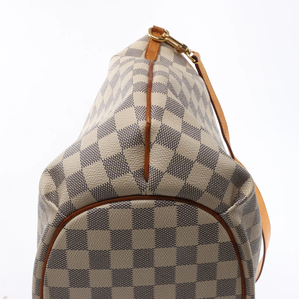 Louis Vuitton Riviera MM Damier Azur 2Way Shoulder Bag in Beige N48252