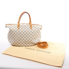 Louis Vuitton Riviera MM Damier Azur 2Way Shoulder Bag in Beige N48252