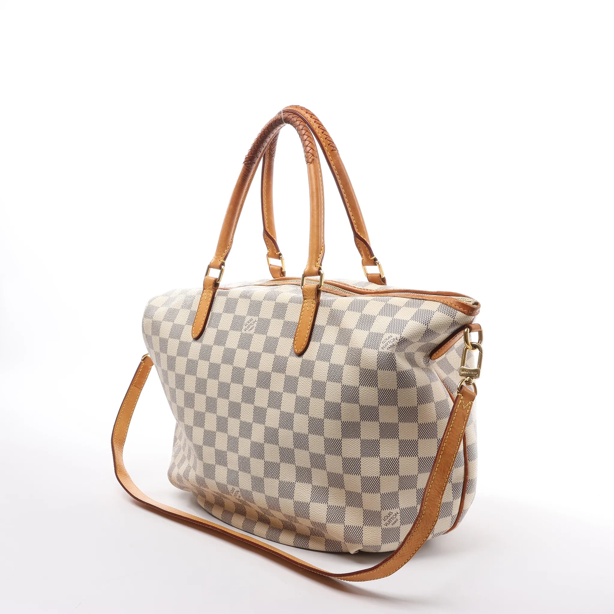 Louis Vuitton Riviera MM Damier Azur 2Way Shoulder Bag in Beige N48252