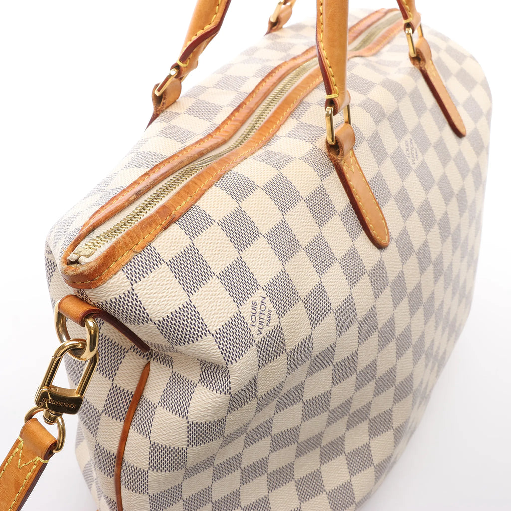 Louis Vuitton Riviera MM Damier Azur 2Way Shoulder Bag in Beige N48252