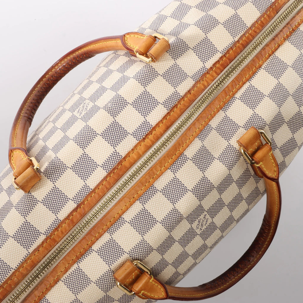 Louis Vuitton Riviera MM Damier Azur 2Way Shoulder Bag in Beige N48252