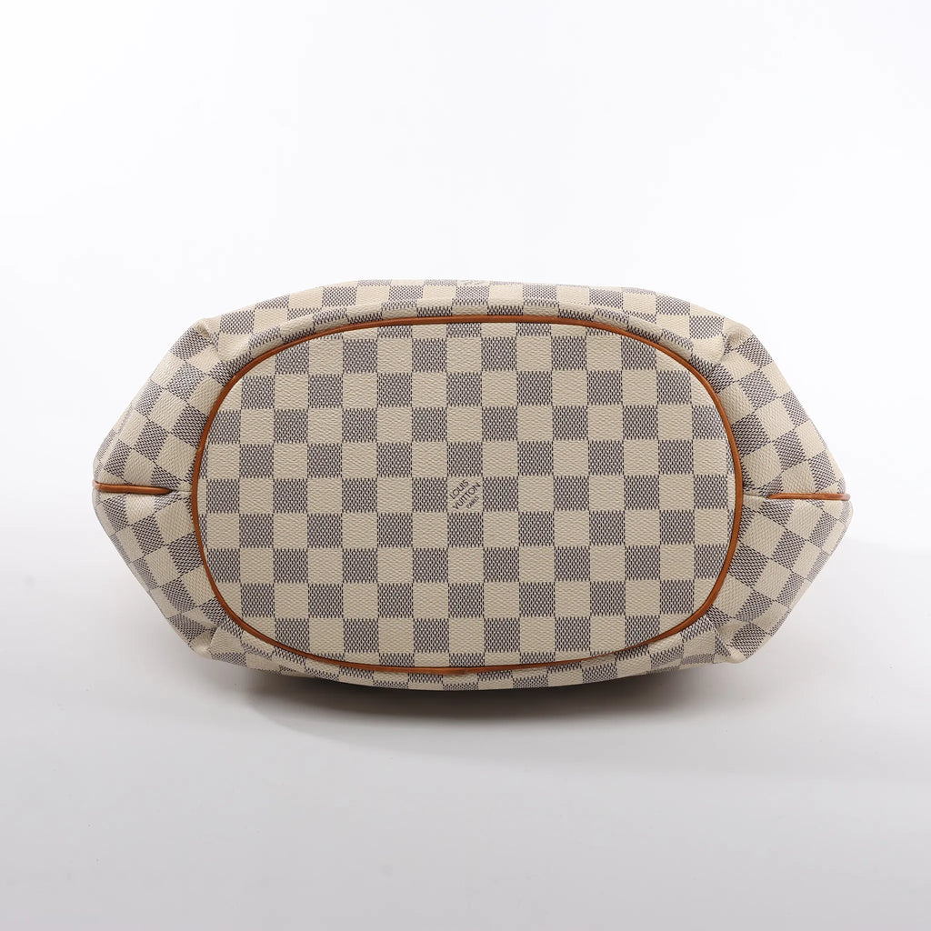 Louis Vuitton Riviera MM Damier Azur 2Way Shoulder Bag in Beige N48252