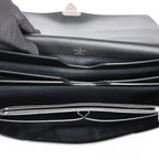 Louis Vuitton Robusto Taige Leather Briefcase in Black