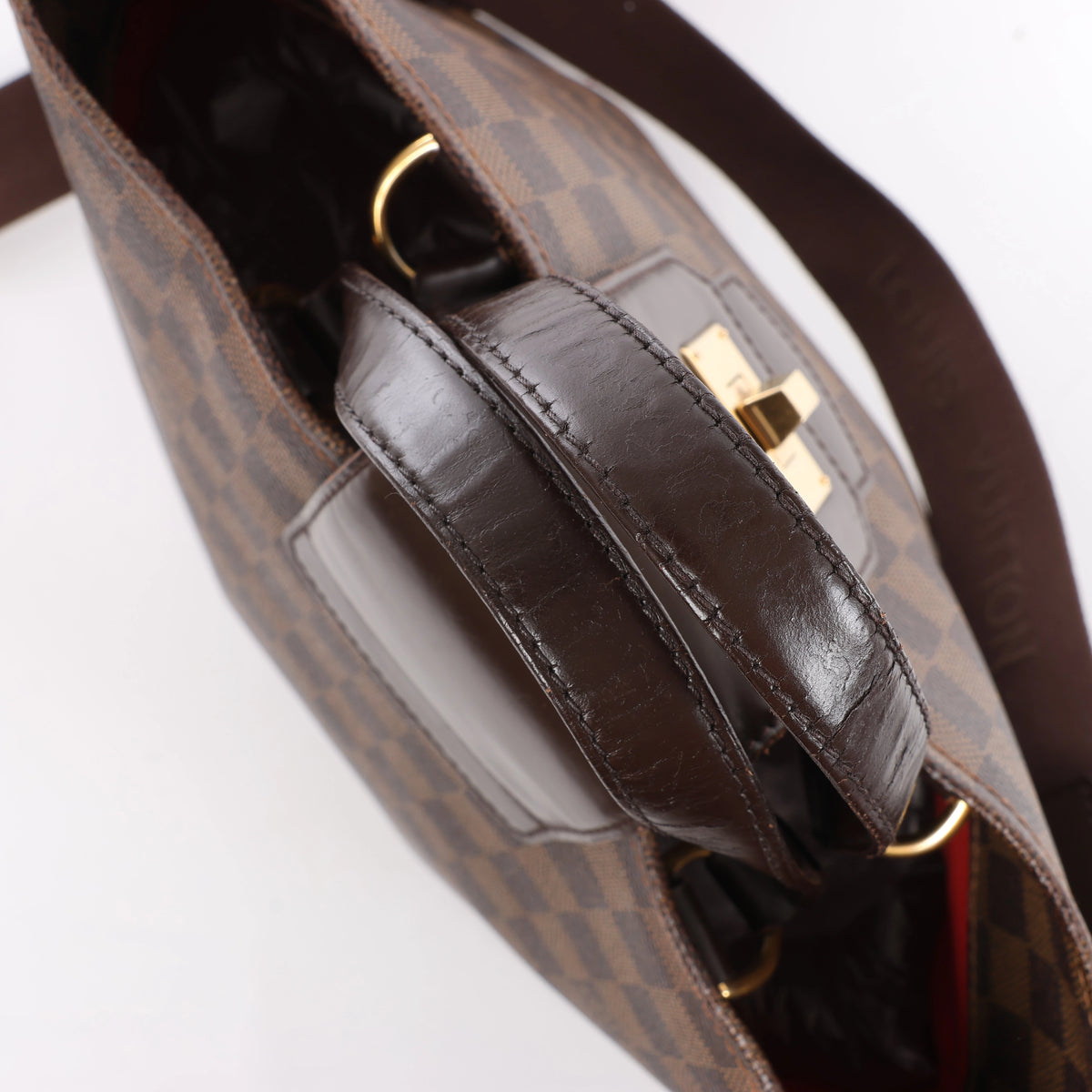 Louis Vuitton Cabas Rosebery Damier Ebene 2Way Handbag in Brown N41177