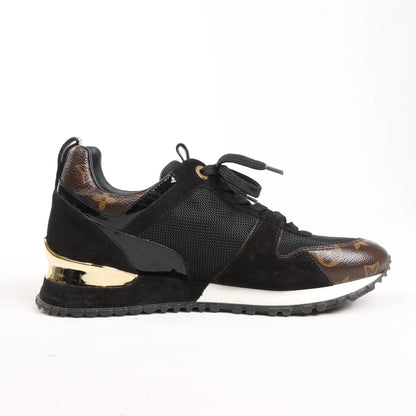 Louis Vuitton Runaway line 17 years Mesh Sneakers in Black, Size 38 EU